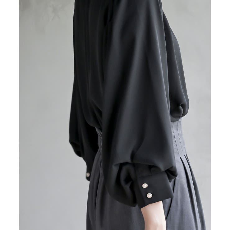 ボリューム袖フリルネックブラウス | rps | 詳細画像37 