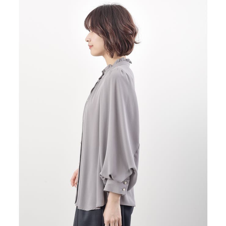 ボリューム袖フリルネックブラウス | rps | 詳細画像38 