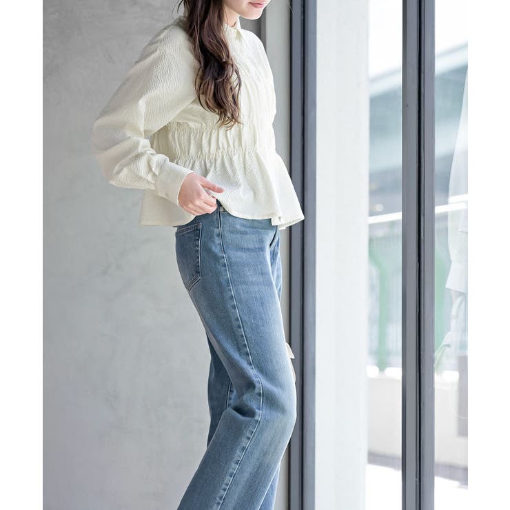 ワッフルシャーリングブラウス | rps | 詳細画像13 