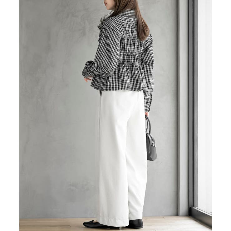 ワッフルシャーリングブラウス | rps | 詳細画像20 