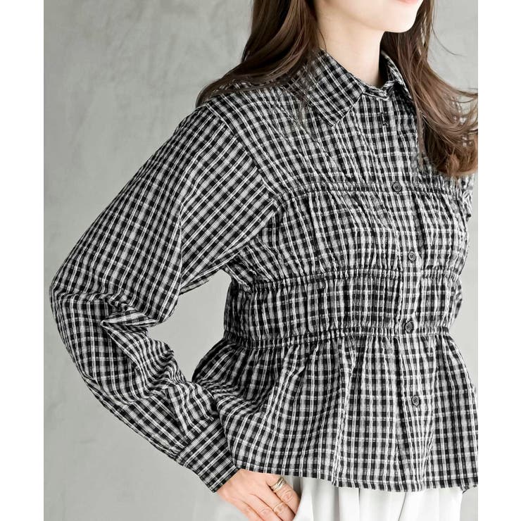 ワッフルシャーリングブラウス | rps | 詳細画像22 