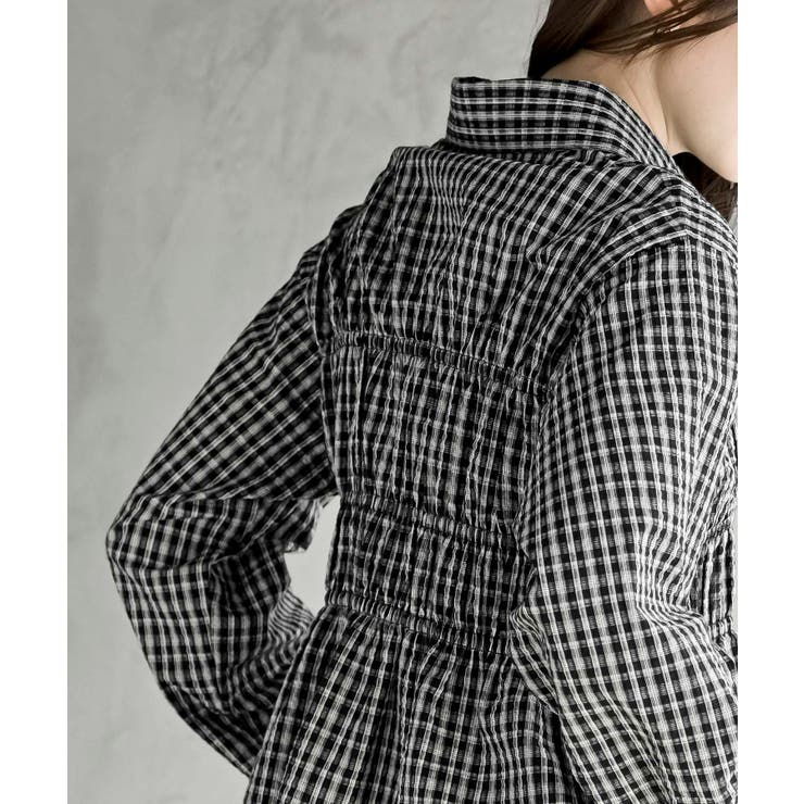 ワッフルシャーリングブラウス | rps | 詳細画像23 