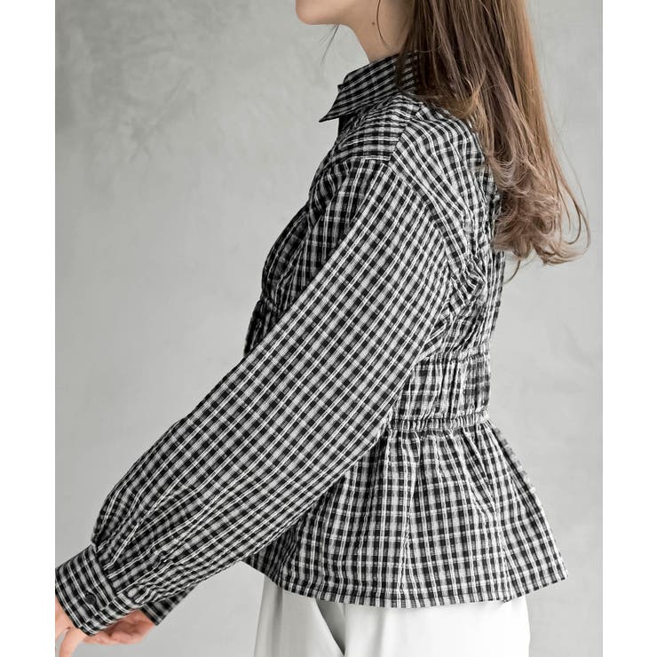 ワッフルシャーリングブラウス | rps | 詳細画像24 