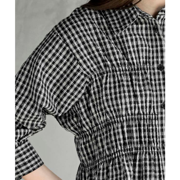 ワッフルシャーリングブラウス | rps | 詳細画像25 