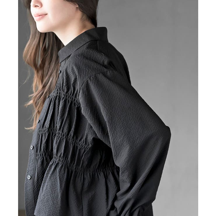 ワッフルシャーリングブラウス | rps | 詳細画像31 