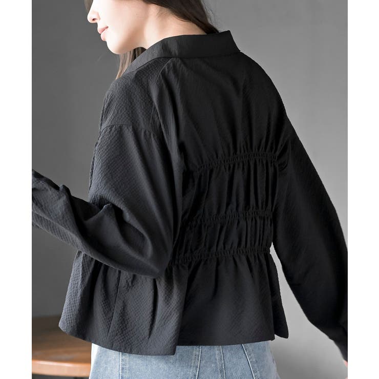 ワッフルシャーリングブラウス | rps | 詳細画像32 