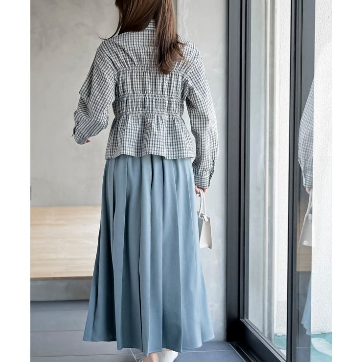 ワッフルシャーリングブラウス | rps | 詳細画像4 