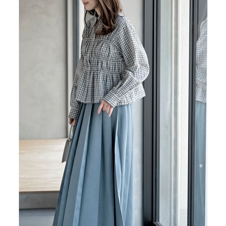 ワッフルシャーリングブラウス | rps | 詳細画像5 