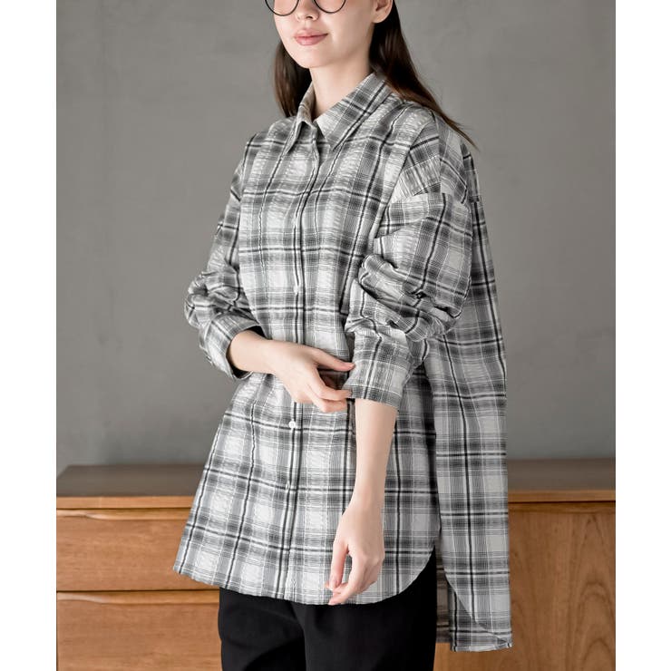 オフホワイト | ワッフルチェック２ＷＡＹシャツ | rps