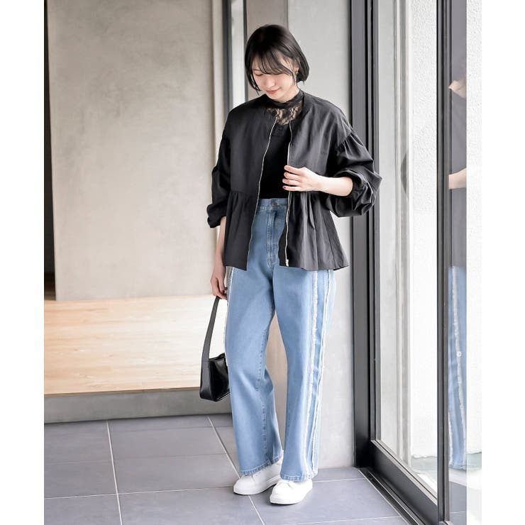 ペプラムジップジャケット | rps | 詳細画像10 