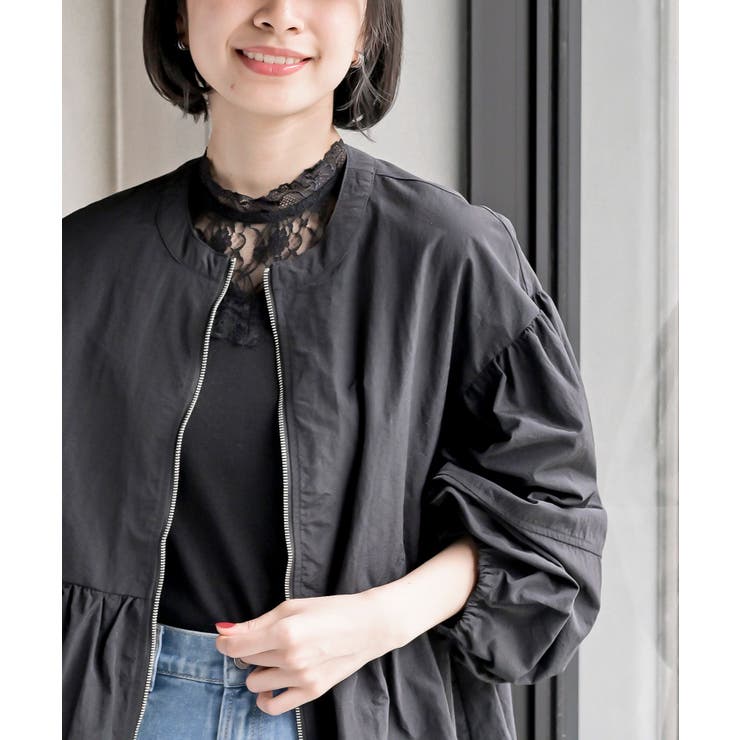 ペプラムジップジャケット | rps | 詳細画像14 