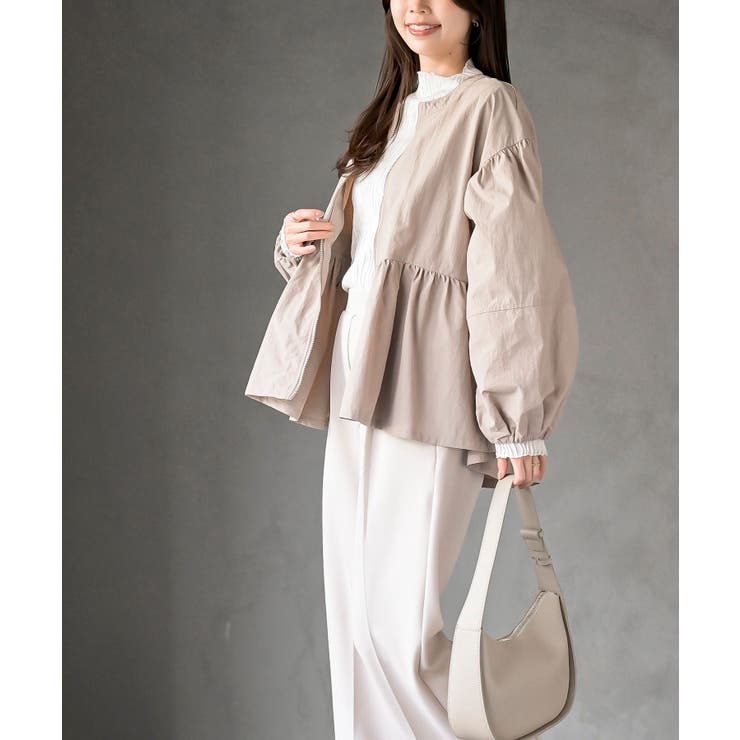 ペプラムジップジャケット | rps | 詳細画像19 