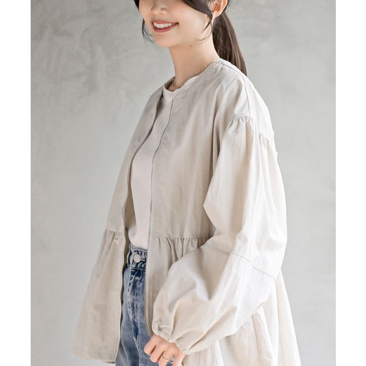 ペプラムジップジャケット | rps | 詳細画像7 