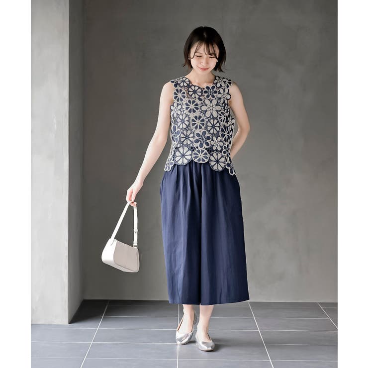 配色レースベスト | rps | 詳細画像11 