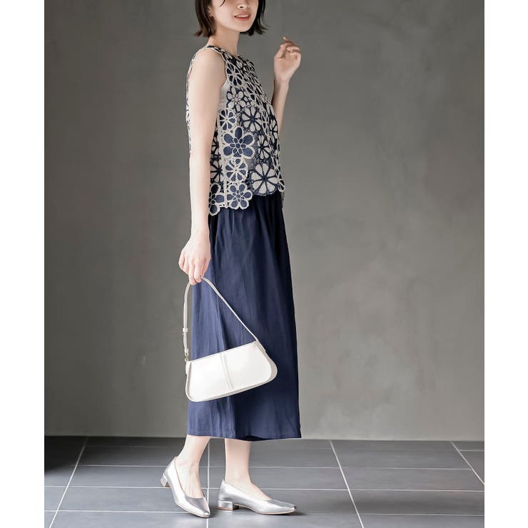 配色レースベスト | rps | 詳細画像14 