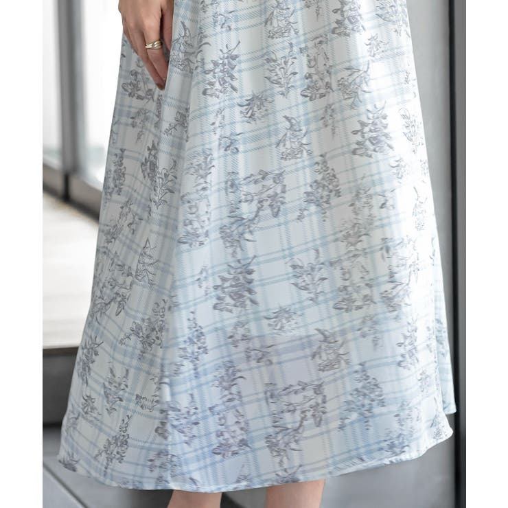 ラッフルスリーブ花柄ワンピース | rps | 詳細画像28 