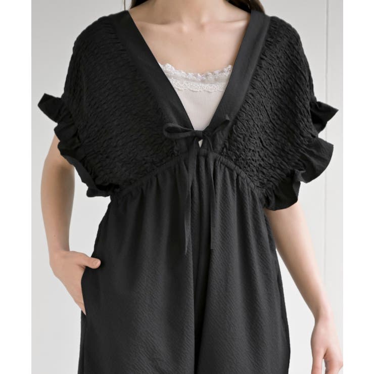 シャーリングフリルロンパース | rps | 詳細画像14 