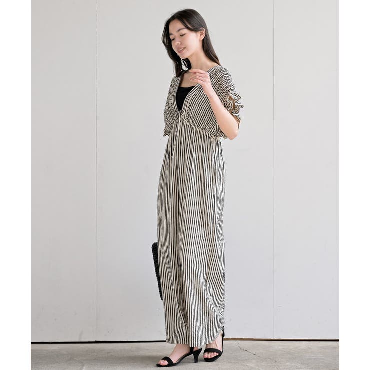 シャーリングフリルロンパース | rps | 詳細画像2 