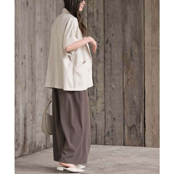 ハーフスリーブテーラードジャケット | rps | 詳細画像19 