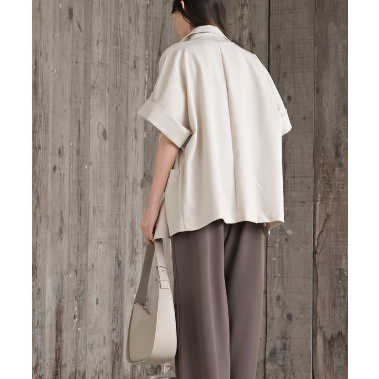 ハーフスリーブテーラードジャケット | rps | 詳細画像20 