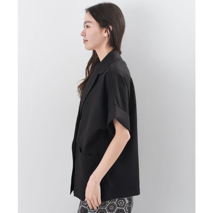 ハーフスリーブテーラードジャケット | rps | 詳細画像27 