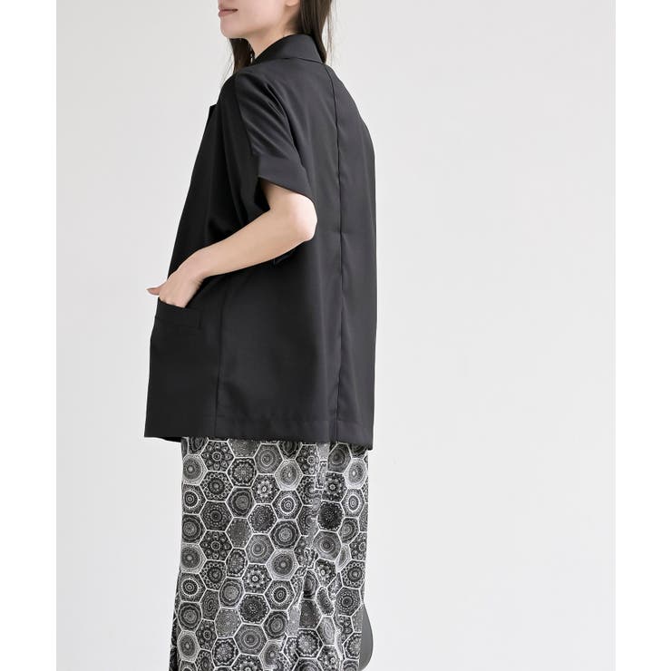 ハーフスリーブテーラードジャケット | rps | 詳細画像3 