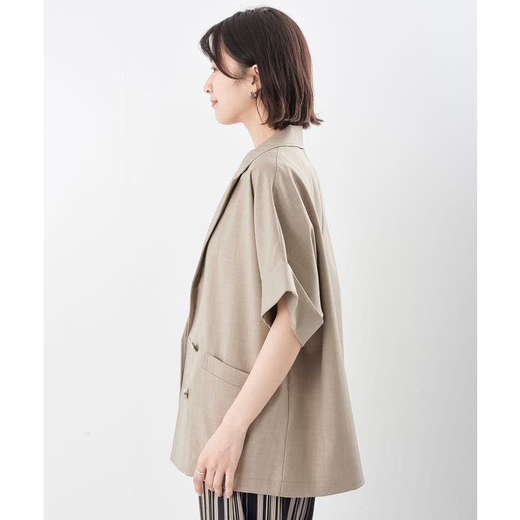 ハーフスリーブテーラードジャケット | rps | 詳細画像34 
