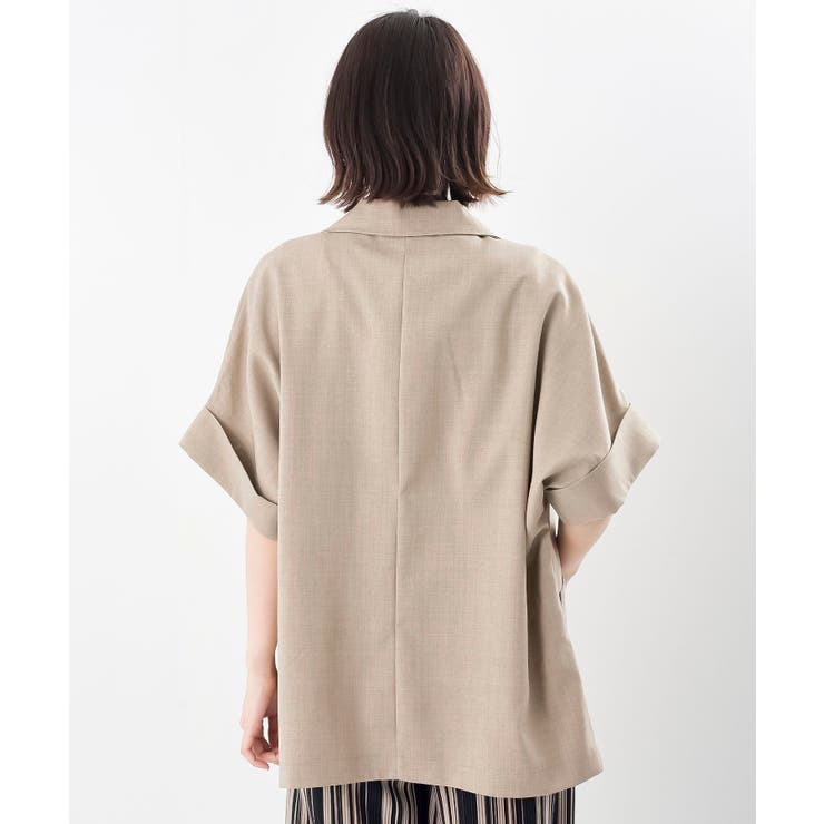 ハーフスリーブテーラードジャケット | rps | 詳細画像35 