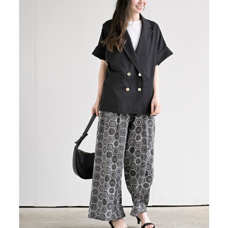 ハーフスリーブテーラードジャケット | rps | 詳細画像5 