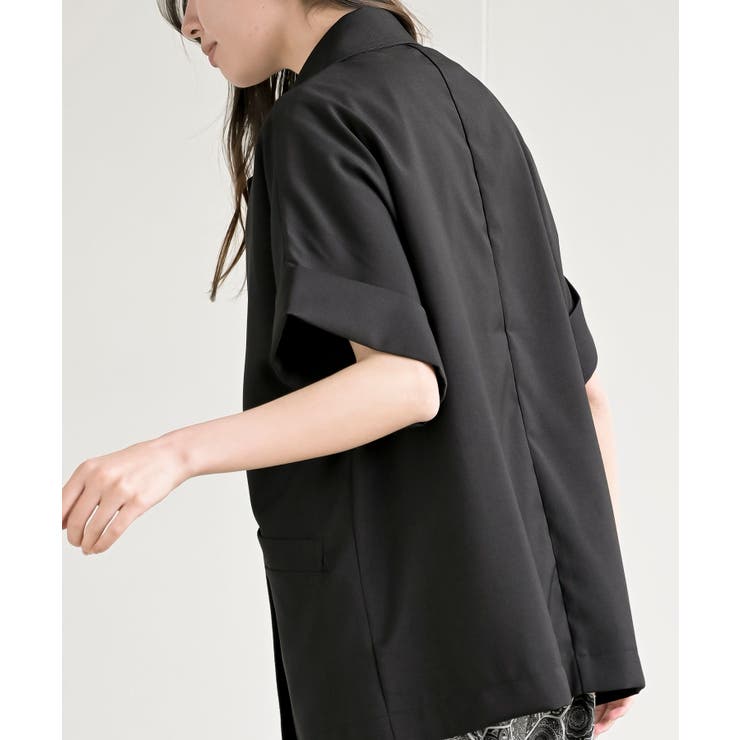 ハーフスリーブテーラードジャケット | rps | 詳細画像7 