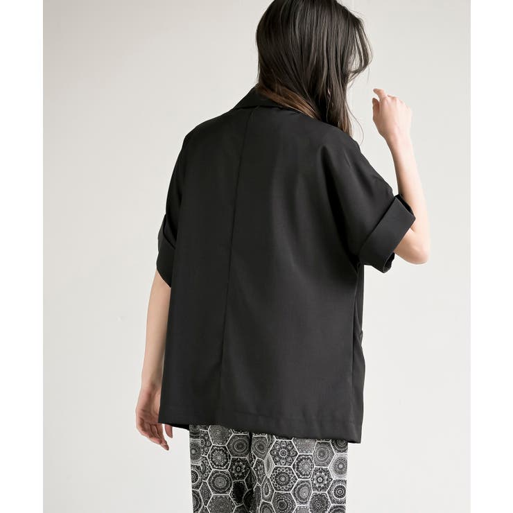 ハーフスリーブテーラードジャケット | rps | 詳細画像8 