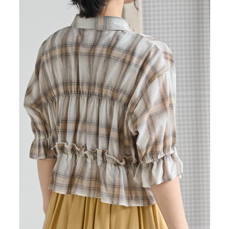 チェックシャーリングシャツ | rps | 詳細画像16 