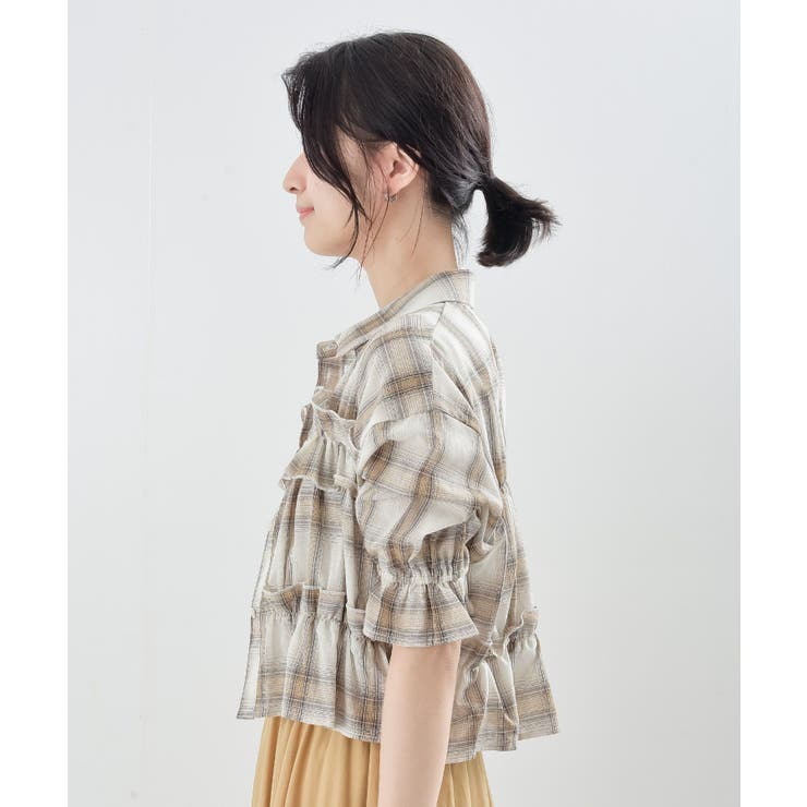チェックシャーリングシャツ | rps | 詳細画像18 