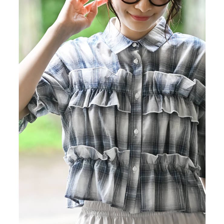 チェックシャーリングシャツ | rps | 詳細画像6 