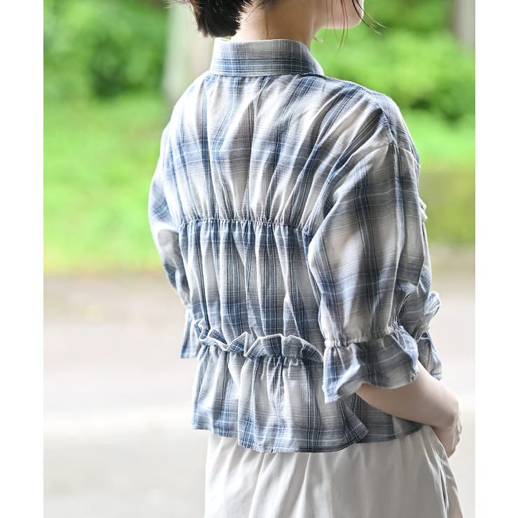 チェックシャーリングシャツ | rps | 詳細画像8 