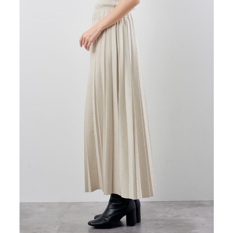 スエードポンチプリーツスカート | rps | 詳細画像38 
