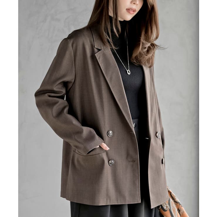 ファビアナ麻テーラードジャケット ファビアナ麻テーラードジャケット