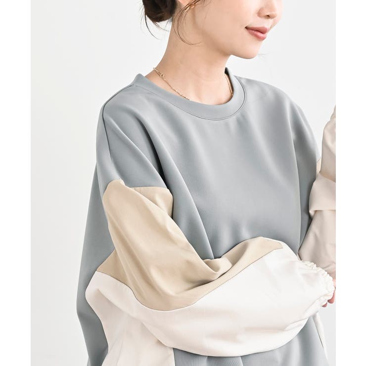 配色裾ドロストプルオーバー | rps | 詳細画像14 