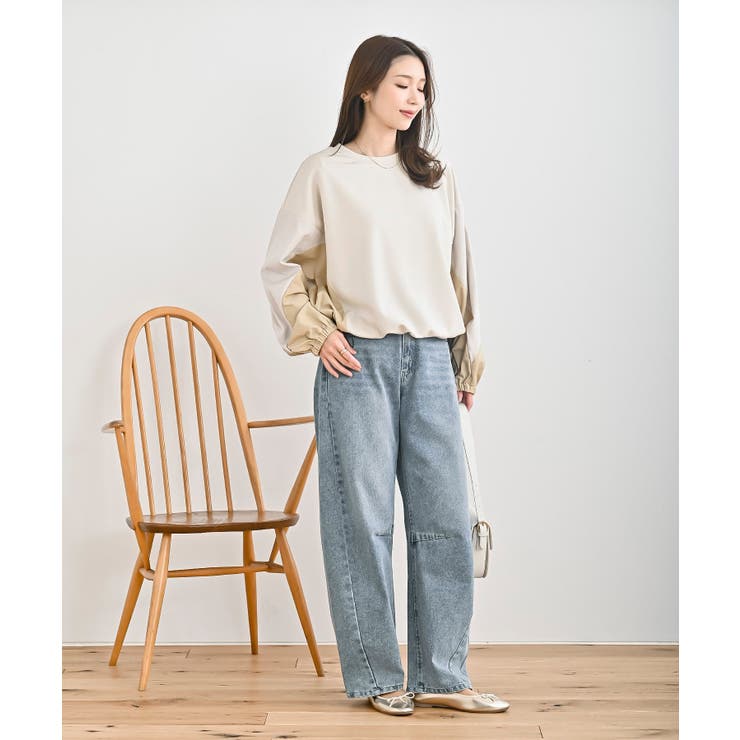配色裾ドロストプルオーバー | rps | 詳細画像2 