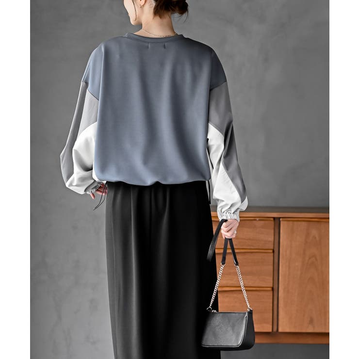 配色裾ドロストプルオーバー | rps | 詳細画像20 