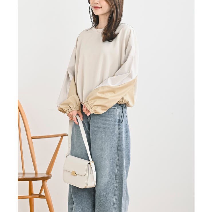 配色裾ドロストプルオーバー | rps | 詳細画像3 