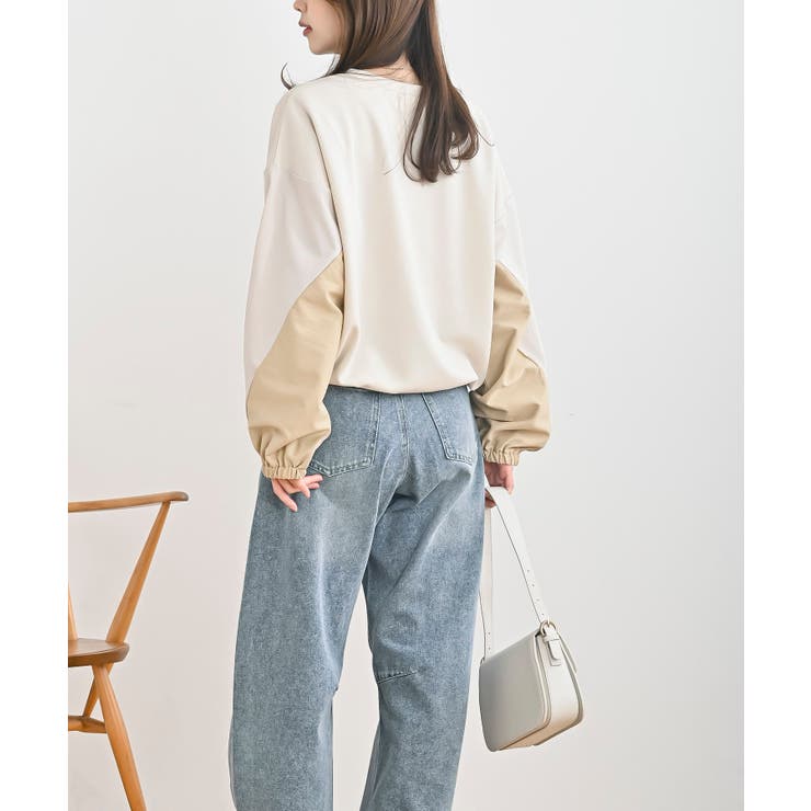 配色裾ドロストプルオーバー | rps | 詳細画像4 