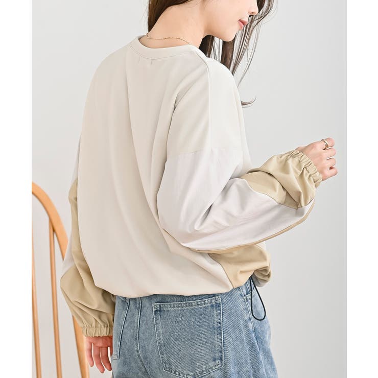 配色裾ドロストプルオーバー | rps | 詳細画像8 