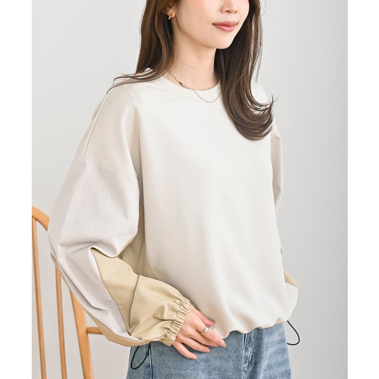 配色裾ドロストプルオーバー | rps | 詳細画像9 