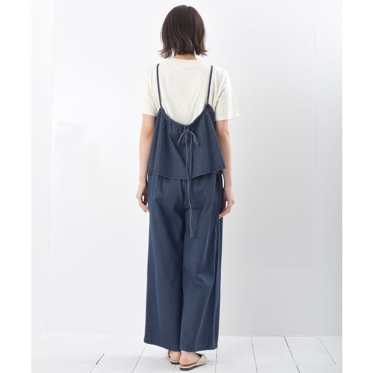 【バラ売り不可】Desir et Raison デニム セットアップ デニムセットアップ ゆったりビスチェデニム ビスチェ