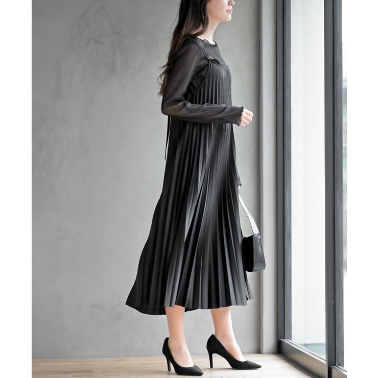 プリーツキャミワンピース | rps | 詳細画像15 