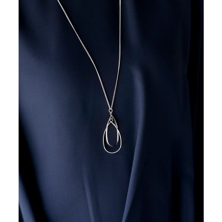 ネックレス付き異素材切替裾タックプルオーバー | rps | 詳細画像26 