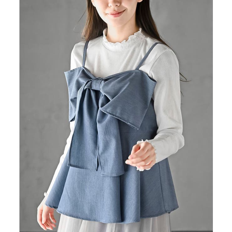 ブルー | リボンビスチェ | rps