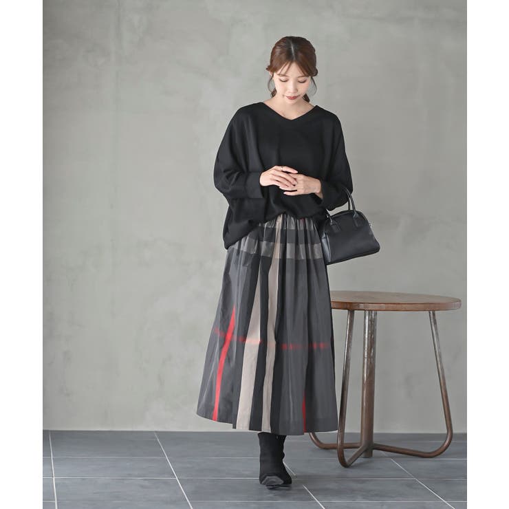 ラメサカリバ裾タックプルオーバー | rps | 詳細画像10 