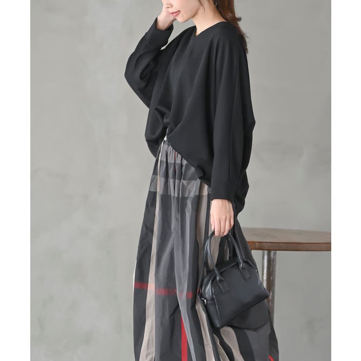 ラメサカリバ裾タックプルオーバー | rps | 詳細画像11 